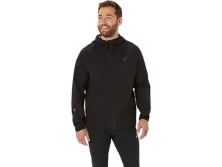 Asics Herre Jakke Metarun Waterproof Vanntett l&#248;pejakke -Black