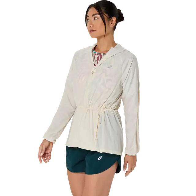 Asics Dame Jakke Road Packable S Regn- og vannavstøtende løpejakke - Bi 