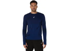 Asics M Trøye Road Seamless LS M Sømløs lett og luftig løpetrøye - MidN