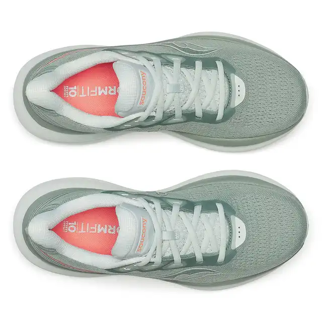 Saucony Løpesko W Triumph 23 40,5 Myk og god mengde sko ICEBERG/ALOE 