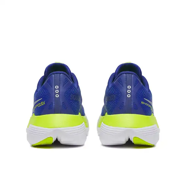 Saucony Løpesko M Endorphin Trainer 42,5 Mengde sko med stiv såle LAPIS/CITRON 