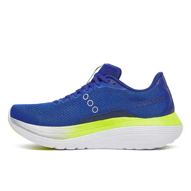Saucony Løpesko M Endorphin Trainer 43 Mengde sko med stiv såle LAPIS/CITRON 