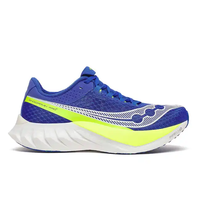 Saucony Løpesko M Endorphin Pro 4 42 Rask konkurransesko LAPIS/CITRON 