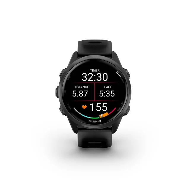 Garmin Forerunner 570 -42mm GSP Ny multisport klokke fra Garmin sort/gr. 