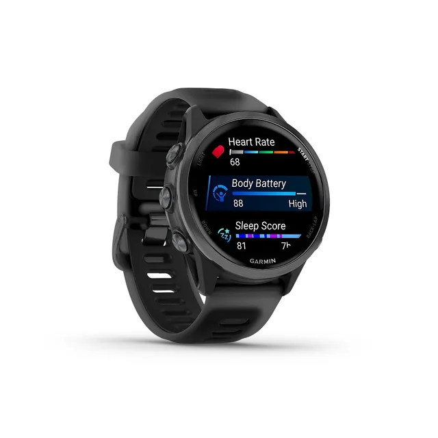 Garmin Forerunner 570 -42mm GSP Ny multisport klokke fra Garmin sort/gr. 