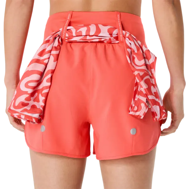 Asics W Shorts Road 3.5in XL Lett og praktisk løpeshorts - CoRe 