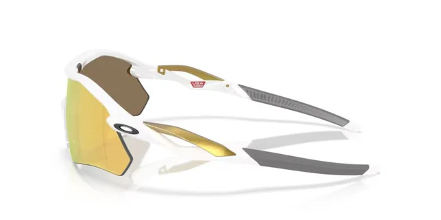 Oakley Radar Plate Prizm 24k Polarized Polished White - prizm 24k 