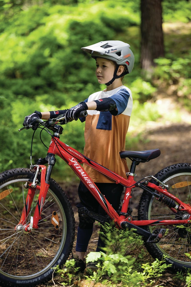 Abus Sykkelhjelm YouDrop FF S Full-face sykkehjelm til barn og jr - Bl 