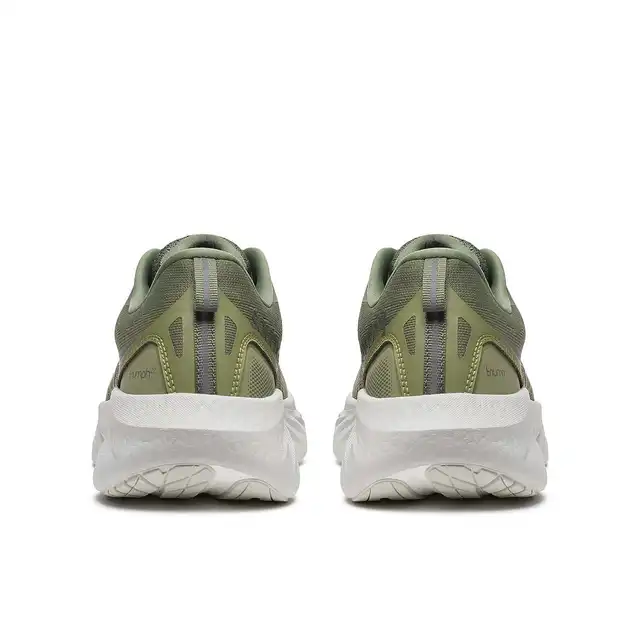 Saucony Løpesko M Triumph 22 46 Behagelig fulldempet løpesko - Olivine 