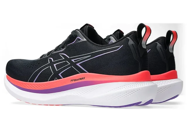 Asics Herre Løpesko Glideride Max 44,5 Løpesko med god demping -  Bl/FlRed 