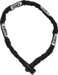 Abus Kjettinglås 4804K/110 Black Enkel kjettinglås med nøkkel