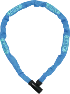 Abus Kjettinglås 4804K/75 Blue Enkel sykkellås med nøkkel
