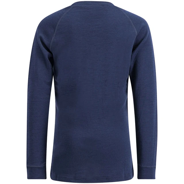 Swix Jr Trøye LS RaceX Merino 122/128 Ulltrøye til barn Dark navy 