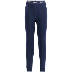 Swix Jr Bukse RaceX Merino 134/140 Ullbukse til barn Dark navy