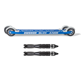 Swenor Skate Junior Blue Rulleski Retningsstabil rulleskipakke til jr. RM1