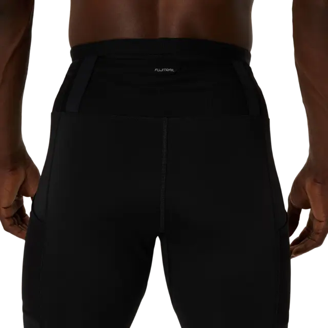 Asics M Shorts Fujitrail Elite XL Behagelig og praktisk løpetights - Bl 
