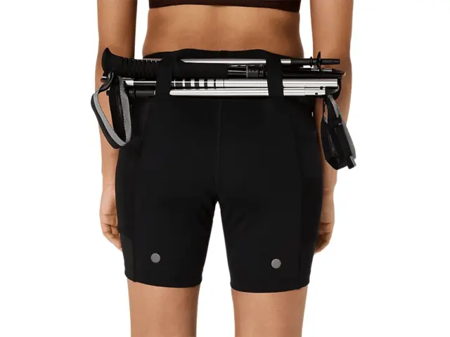 Asics W Shorts Fujitrail Elite XS Løpetights spesialdesignet for terreng 