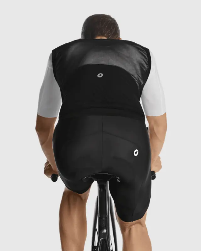Assos Herre Vest Mille GT Wind C2 XXL Vindtett sykkelvest - Black Series 