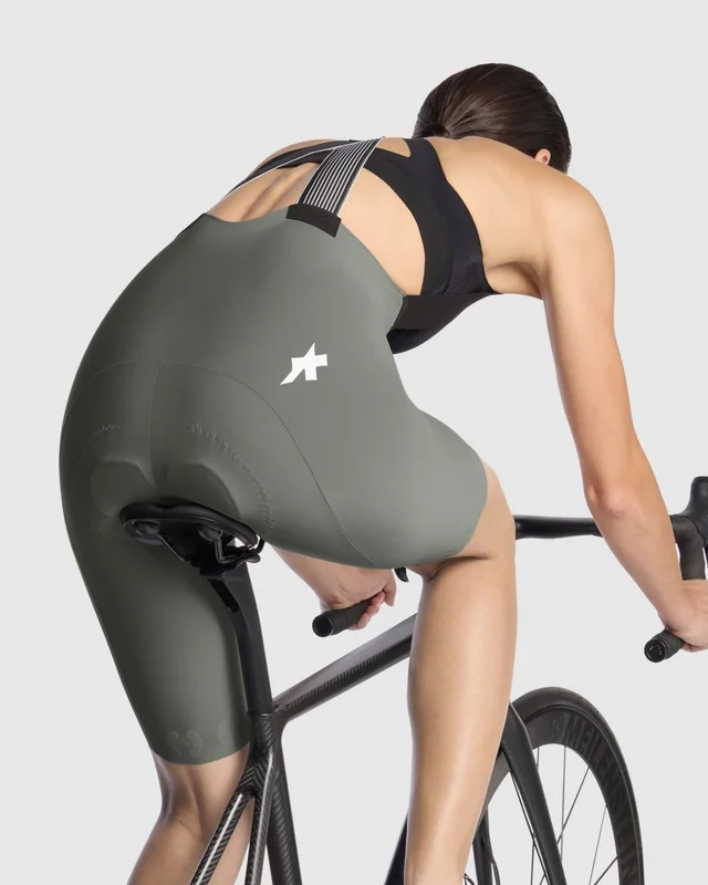 Assos Dame Dyora R Bib Shorts S11 L Aerodynamisk sykkelshorts - EdGr 