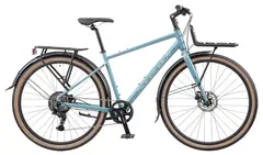 Hard Rocx Hybridsykkel Barcode 18.5" Moderne bysykkel med front bagasjebærer