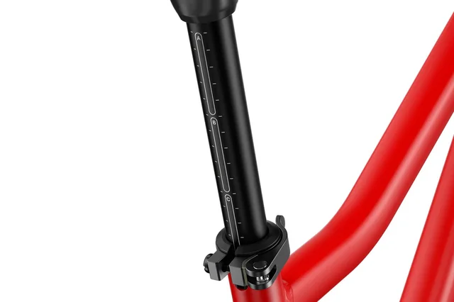 Woom 4 Explore Barnesykkel 20" Red Optimalisert barnesykkel med skivebrems 