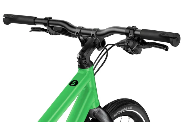 Woom 5 Explore Barnesykkel 24" Green Lett og komfortabel sykkel 125-145cm 