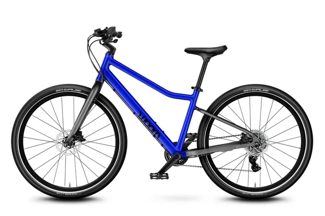 Woom 5 Explore Barnesykkel 24" Blue Lett og komfortabel sykkel 125-145cm 