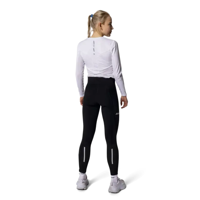 Swix Dame Pace High Waist Warm Tights S Black 