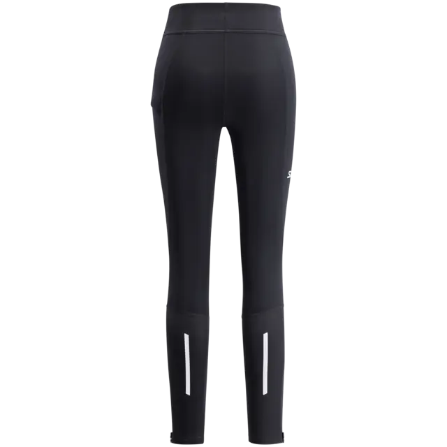 Swix Dame Pace High Waist Warm Tights S Black 