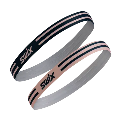 Swix Elastic Hairband 2pk OS H&#229;rb&#229;nd til trening som sitter godt - Da