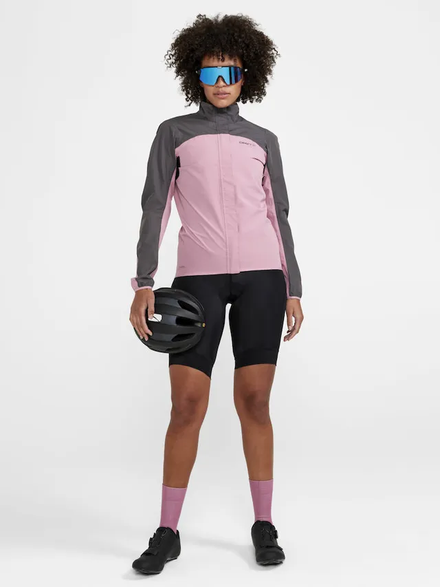 Craft W Jakke Core Endur Hydro L Vind- og vannavstøtende sykkeljakke - Gr 