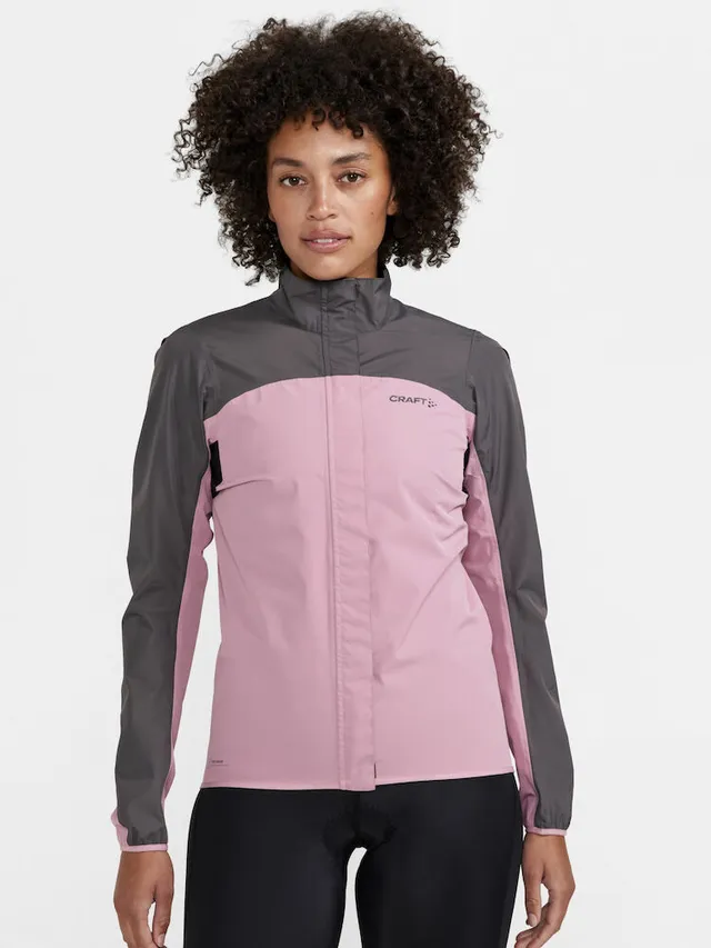 Craft W Jakke Core Endur Hydro L Vind- og vannavstøtende sykkeljakke - Gr 