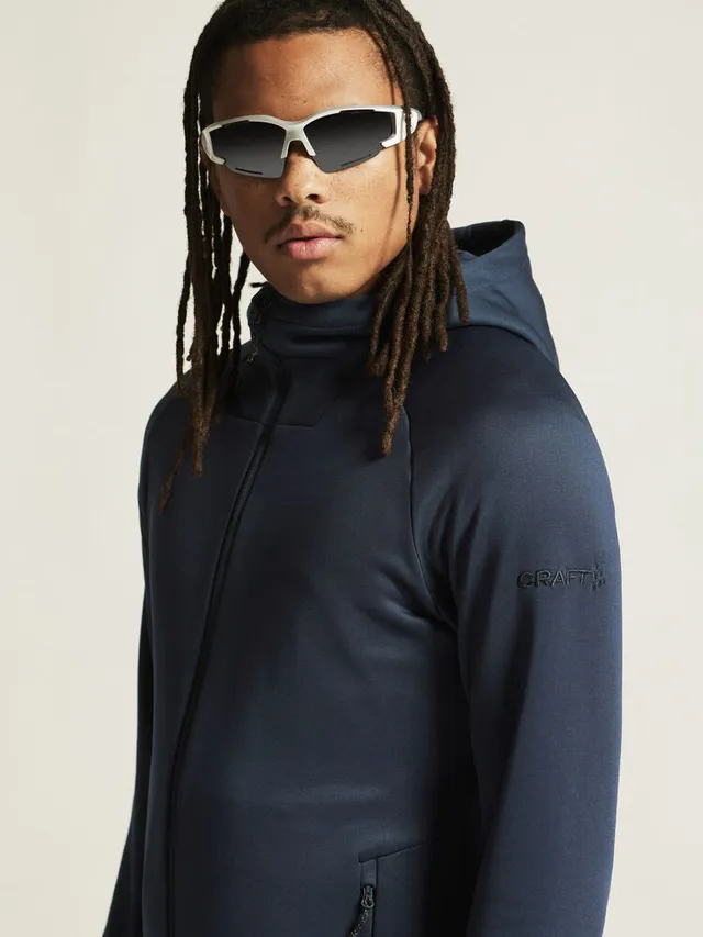 Craft M Adv Explore Power Fleece M Fleecejakke med svært god varme - Blaze 