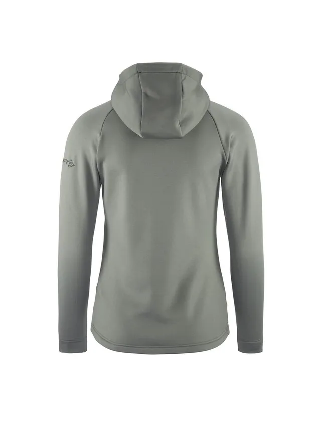 Craft W Adv Explore Power Fleece L Fleecejakke med svært god varme - Leaf 