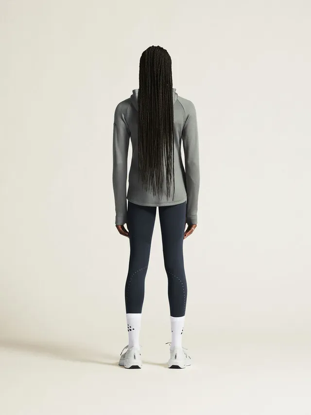 Craft W Adv Explore Power Fleece XS Fleecejakke med svært god varme - Leaf 