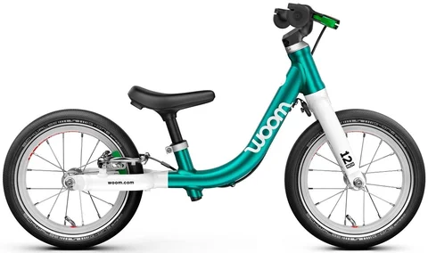 Woom 1 Go Barnesykkel 12" Metallic Pet Balansesykkel til barn - 82-100cm