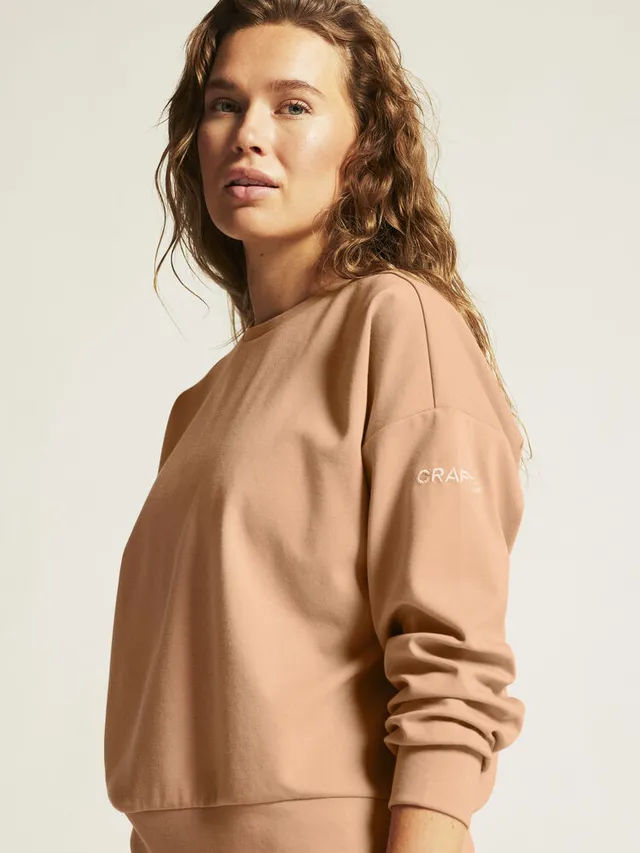 Craft W Sweatshirt Adv Join Rn L Behagelig genser for hverdagsbruk - Sy 