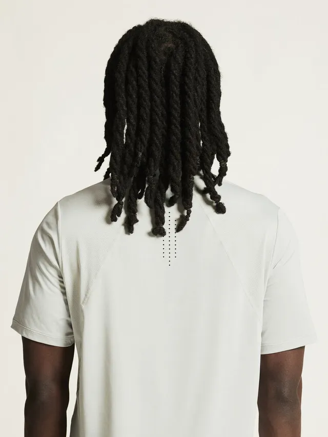 Craft M Trøye SS Adv Essence 2 XXL Funksjonell trenings-t-skjorte - Cloud 