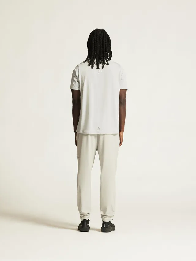 Craft M Trøye SS Adv Essence 2 XXL Funksjonell trenings-t-skjorte - Cloud 