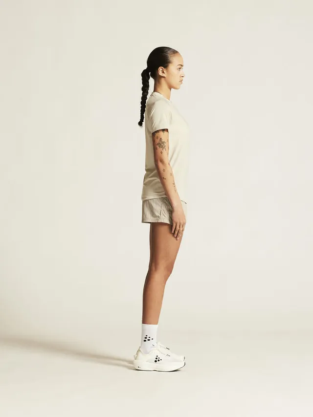 Craft W Trøye SS Collective XS Eksepsjonelt myk trenings-t-skjorte - Pl 