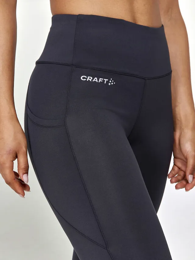 Craft W Tights Capri Adv Essence 2 XS Funksjonell, knelang treningstights - Bl 