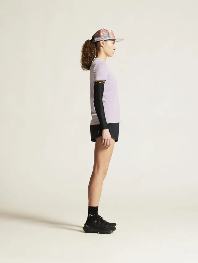 Craft W Trøye SS Adv Essence 2 M Funksjonell trenings-t-skjorte - Aster 