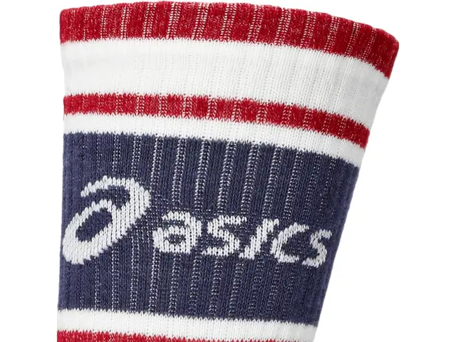Asics Logo Crew Sock 3pk 39-42 Godt pustrende og myke bomullssokker -Bi 