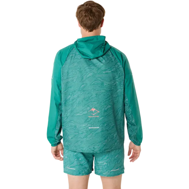 Asics M Jakke Fujitrail  Wind M Allsidig løpejakke i regn og vind - Ra 