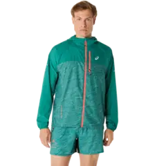 Asics M Jakke Fujitrail  Wind M Allsidig løpejakke i regn og vind - Ra