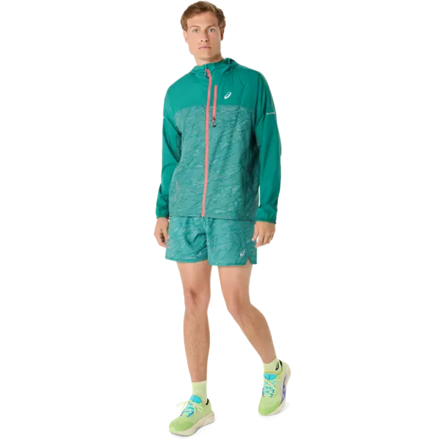 Asics M Jakke Fujitrail  Wind M Allsidig løpejakke i regn og vind - Ra 