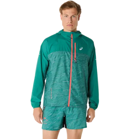 Asics M Jakke Fujitrail  Wind Allsidig l&#248;pejakke i regn og vind - Ra