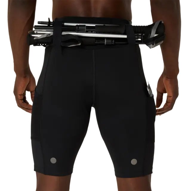 Asics M Shorts Fujitrail Elite M Behagelig og praktisk løpetights - Bl 
