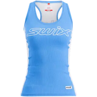 Swix Dame Singlet RaceX Light Ideell til intensitetstrening - ClBlue