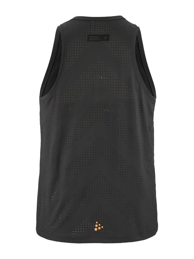 Craft M Pro Hypervent Singlet 2 L Tynn og lett løpesinglet, Slate 